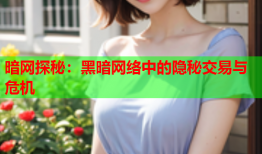 暗网探秘：黑暗网络中的隐秘交易与危机