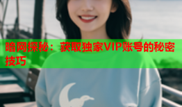 暗网探秘：获取独家VIP账号的秘密技巧