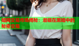 暗网交易市场揭秘：潜藏在黑暗中的秘密交易