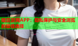 暗区禁网APP：隐私保护与安全浏览的最佳选择