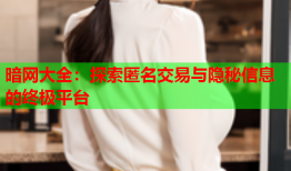 暗网大全：探索匿名交易与隐秘信息的终极平台