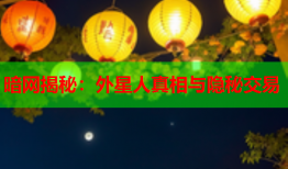 暗网揭秘：外星人真相与隐秘交易