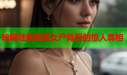 暗网谜案揭露女尸背后的惊人真相