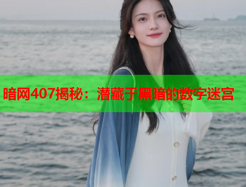 暗网407揭秘：潜藏于黑暗的数字迷宫