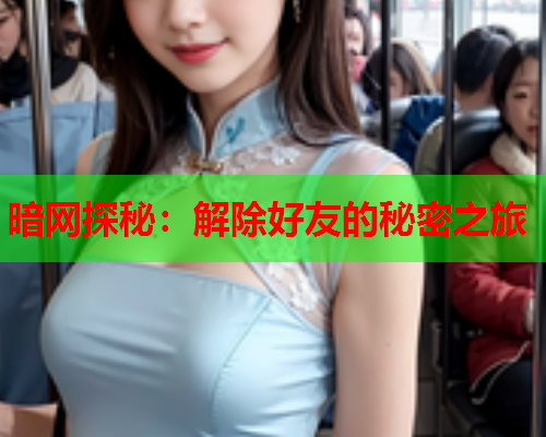 暗网探秘：解除好友的秘密之旅