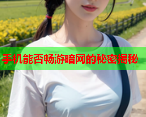 手机能否畅游暗网的秘密揭秘