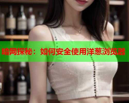 暗网探秘：如何安全使用洋葱浏览器