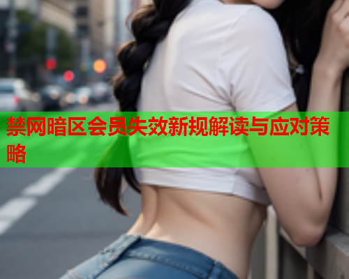 禁网暗区会员失效新规解读与应对策略