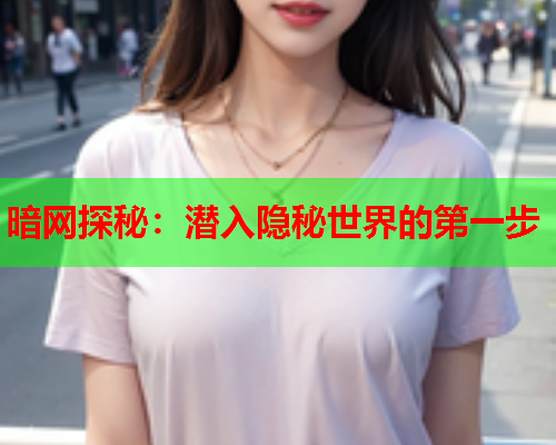 暗网探秘：潜入隐秘世界的第一步