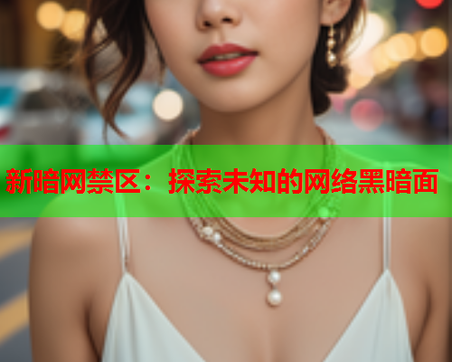 新暗网禁区：探索未知的网络黑暗面