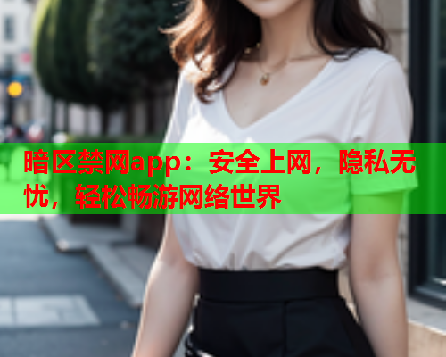 暗区禁网app：安全上网，隐私无忧，轻松畅游网络世界