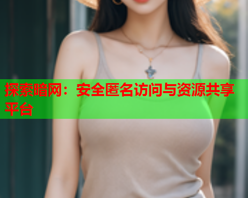 探索暗网：安全匿名访问与资源共享平台